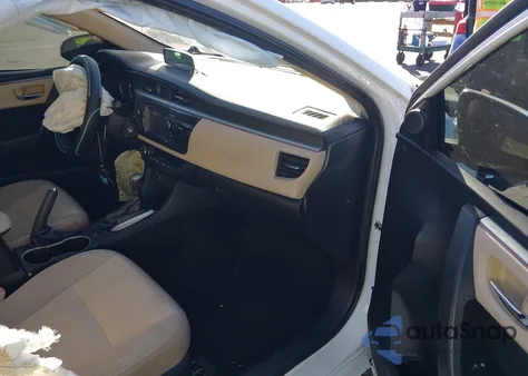 2014 Toyota Corolla Le из США, поврежденный, VIN 2T1BURHE1EC093545